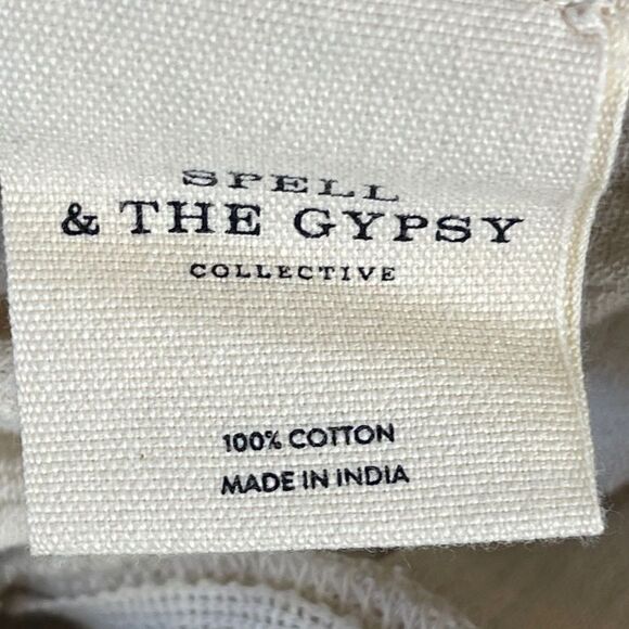 Spell Scorpio Cream Cloth Romper Sz S - Picture 9 of 9